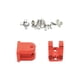 thumbnail image 4 of Soporte De Amortiguador Delantero De Aleación De Aluminio De 2 Piezas Para Piezas De Camiones WPL D12 D42 Rojo, 4 of 4