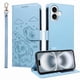 thumbnail image 5 of Funda Billetera FOXDOCK Compatible con iPhone 16, Diseño Perrito Tierno, Ranuras para Tarjetas y Soporte Plegable, 5 of 6
