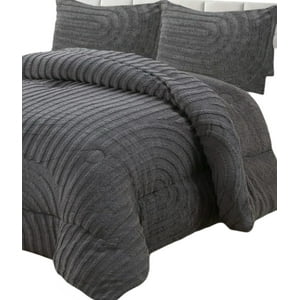 Todo Para El Hogar - Cubrecama Grueso Para Invierno Kng Super King Gris
