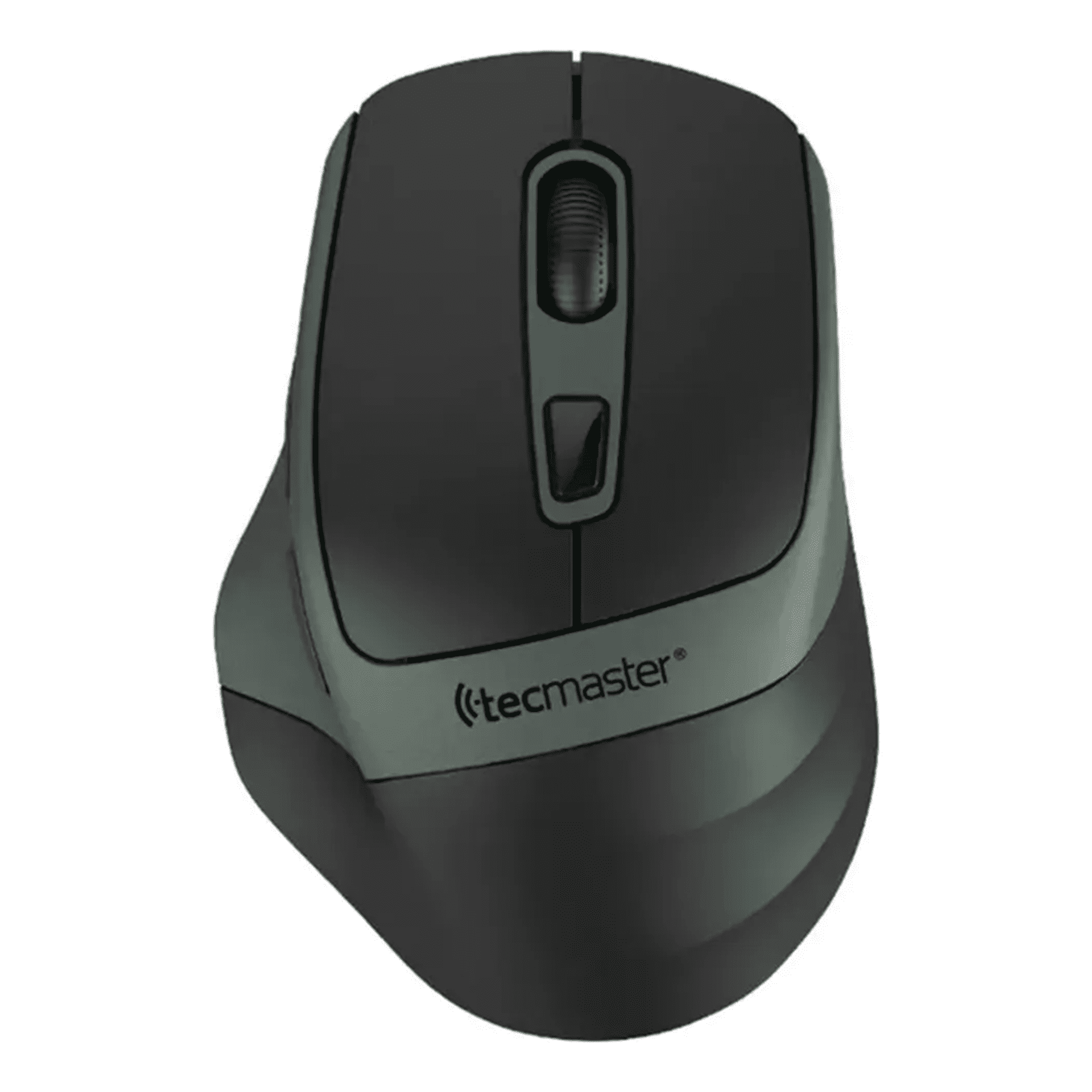 Genérico - Mouse Tecmaster Dual Bluetooth Recargable Negro/verde