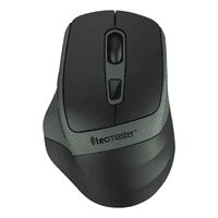 Genérico - Mouse Tecmaster Dual Bluetooth Recargable Negro/Verde