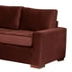 thumbnail image 2 of Sofa Livorno 2 C Tela Velvet Chocolate, 2 of 3