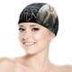 thumbnail image 5 of Buenos presagios Gorro de Natación de Licra, Gorro de Baño de Tela Cómoda, Gorro Elástico Antideslizante para Hombres, Mujeres y Niños, 5 of 6