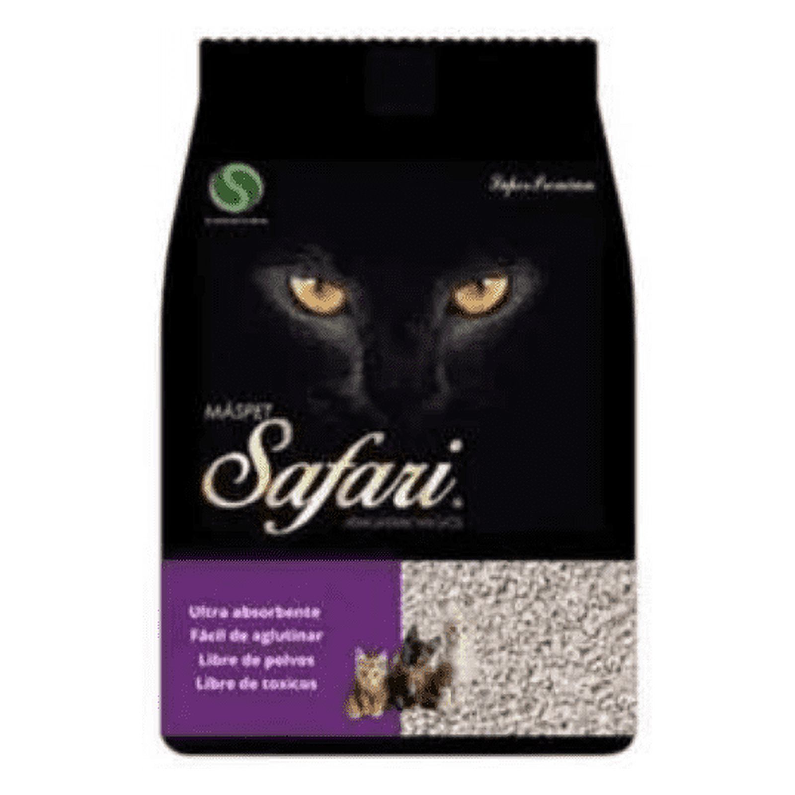 Safari - Arena Sanitaria Gato Aroma Lavanda Bolsa, 8 Kg.