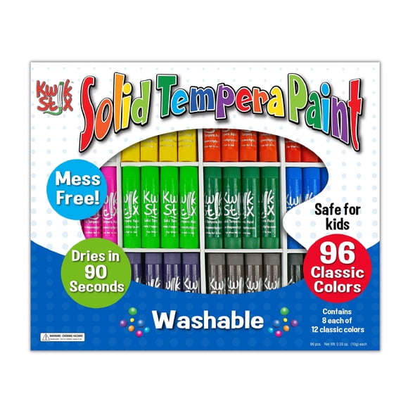 Set De Pintura Kwik Stix Solid Tempera Paquete De 96
