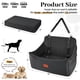 thumbnail image 3 of Asiento para coche para perros Wooaidagg grande de 25 kg con espuma viscoelástica, negro, 3 of 6