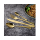 thumbnail image 4 of Set De Cubiertos  Belug X24 Piezas Capri Gold Kitchenware Color Dorado, 4 of 4