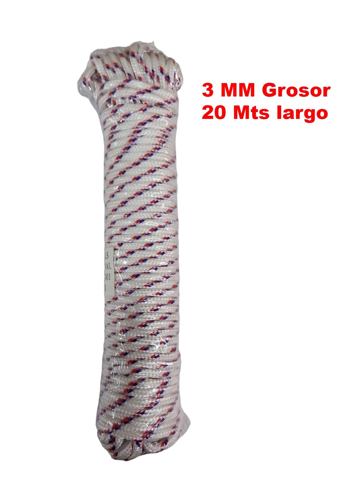 Prex - Cordel 3Mm X 20Mts Super Calidad!!!