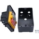 thumbnail image 4 of Interruptor pulsador impermeable de encendido/apagado, arranque y parada, bloqueo automático, estación de control de equipos mecánicos, 10 A CA 220 V/380 V KAO-10KH, 4 of 7