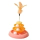 thumbnail image 1 of Rodillo De Juguete Para Gatos Con Pluma Y Bola Para Gatito, Juguete Con Pista De Bolas Para Gatos, Color Rosa, 1 of 5