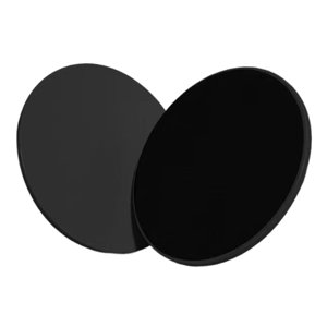 Ioensy - 2 Discos Deslizantes Para Ejercicios De Equilibrio, Color Negro.