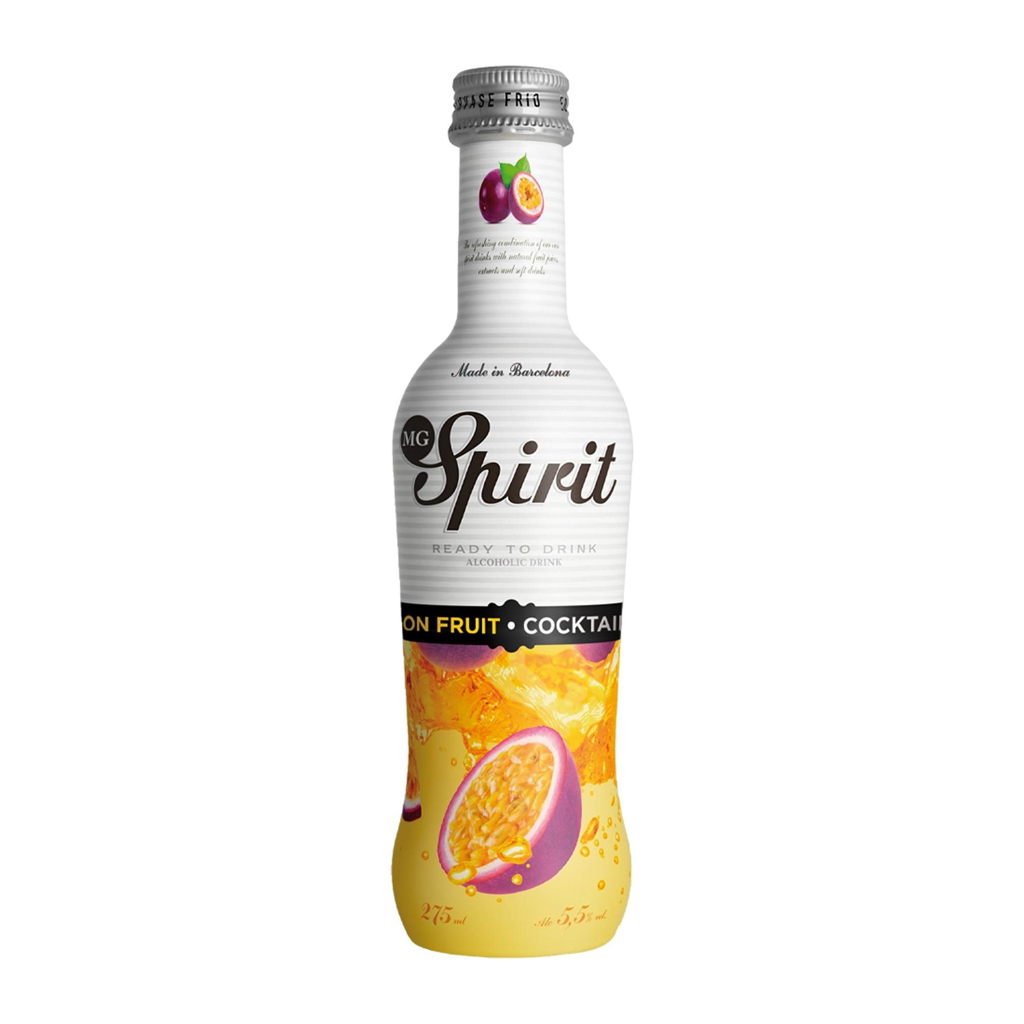 Cóctel Passion Fruit 5.5° Botella 275 ml Spirit
