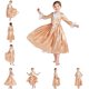 thumbnail image 2 of Disfraz Yejue 110 cm Vestido de Princesa para Niños – Cosplay, 2 of 8
