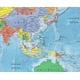 thumbnail image 4 of Mapa mural Swiftmaps 61 × 91 cm laminado con banderas del mundo, 4 of 6