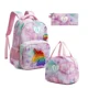 thumbnail image 1 of Bikab School Bags 3 in 1 Kids Bags for Girls Kawaii Backpack Waterproof Children School Bags for Girl 16" Bag for Girls Set, 1 of 3