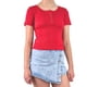 thumbnail image 1 of Top Acanalado Mujer Polera Manga Corta Fashion 061, 1 of 2