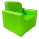 thumbnail image 1 of Sillon HVM infantil Verde manzana CueroPU, 1 of 3