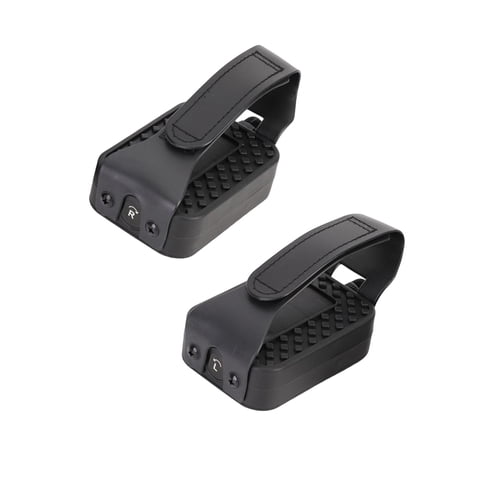 Ioensy - 2 Pedales De Bicicleta Estática Resistentes Para Entrenamiento En Casa, Oficina, Bicicleta De Interior De 0,5 Pulgadas