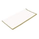 thumbnail image 5 of 20 Piezas Papel De Regalo De Flores Impermeable Simple Para Caja De Regalo De Boda San Valentín Blanco, 5 of 5