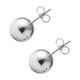 thumbnail image 2 of Aros Bolita Plata 925 diametro 8 mm, 2 of 3