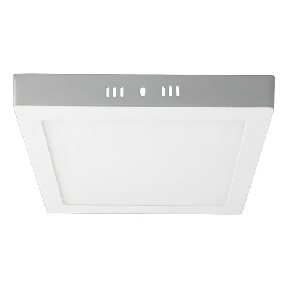 Teimporta - Panel Led Foco Plafón Sobrepuesto Cuadrado 18w Luz Fría Blanco