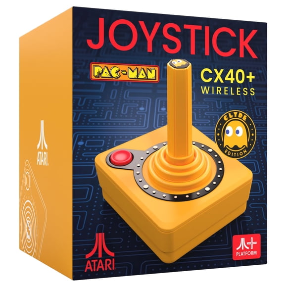 Joystick Koch Media Pac-Man CX40+ Inalámbrico Naranja