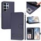 thumbnail image 1 of Funda de Cuero Tipo Billetera para Samsung Galaxy S26 Ultra 5G de 6.9", con Tarjetero, Pulsera, Soporte a Prueba de Golpes con Relieve de Patrón Feliz, Azul, para Galaxy S26 Ultra 5G, 1 of 8