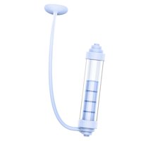 Ioensy - Dispositivo De Ejercicio Respiratorio Fácil De Usar, Ajustable Para Montar A Caballo, Fitness, Natación, Azul