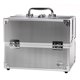 thumbnail image 1 of Maletín organizador Crafters Train Case Creative Options de aluminio plateado 30 x 25 x 22 cm, 1 of 3
