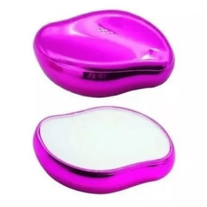 Genérico - Depiladora De Cristal Removedor De Vello Sin Dolor Rosa Portatil