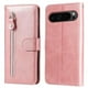 thumbnail image 1 of Funda con Cremallera para Google Pixel 9 PRO 5G, Carcasa Cartera de Cuero PU con Soporte y Tarjetero, 1 of 6