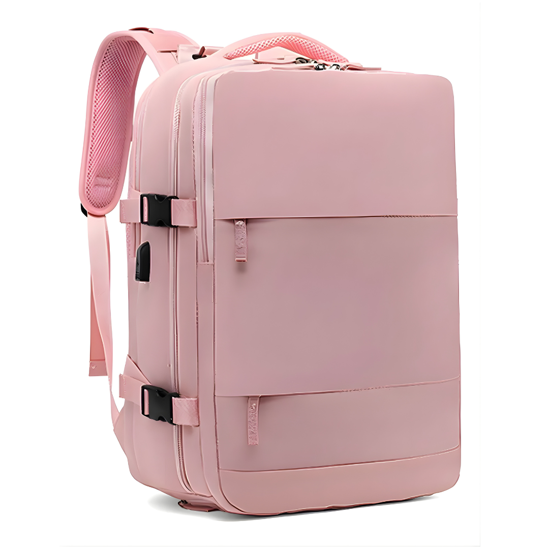 Fitbraver - Mochila De Viaje Equipaje De Cabina Avión Viral Rosa