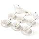 thumbnail image 2 of Juego de té CHENP.HMC de 22 piezas de porcelana cerámica blanca, 2 of 7