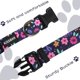 thumbnail image 3 of Collar de perro KISSBAK para perros grandes, suave y ajustable, con estampado floral, 3 of 7