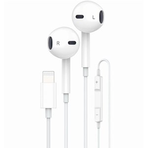 Lightning Appel - Auriculares Originales Para Iphone Conector Lightning Blanco