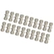 thumbnail image 1 of Ganchos Para Luces De Navidad, Prácticos Y Prácticos, Con Forma De S, Para Toallas, Oficina, 20 Unidades, Color Blanco, 1 of 5