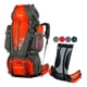 thumbnail image 1 of Mochila Trekking Senderismo Camping 80+5 Lts Soporte Naranja, 1 of 3