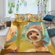 thumbnail image 2 of Pookoo Conjunto de sábanas temático, trío de piezas, cómodo y amigable con la piel, diseño único, regalo de decoración para el hogar para familiares, amigos y fans,140cm *210cm, 2 of 6