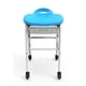 thumbnail image 3 of Banco de aula Luxor MBS-Stool-2 de altura ajustable con ruedas, 3 of 9