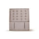 thumbnail image 1 of Respaldo Napoles Cuero Gris 1 1/2 Pza, 1 of 2