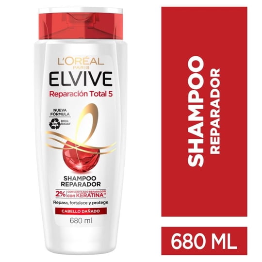Shampoo Elvive Reparación Total 5 Rt5 680 Ml