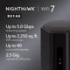 thumbnail image 2 of Router NETGEAR Nighthawk WiFi 7 RS140 de doble banda de 5,0 Gbps, 2 of 8