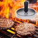thumbnail image 5 of Prensa para hamburguesas con 100 hojas de papel antiadherente, molde para hamburguesas, para carne, ternera, queso, verduras, parrilla, barbacoa, 5 of 6