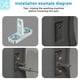 thumbnail image 4 of Pestillo de puerta para lavadora Fuzqq 5304505088 compatible con Electrolux, 4 of 7