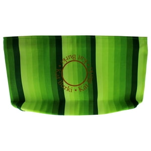 Estuche De Viaje Stripe - Verde De Kat Burki Para Mujer - 1Pza