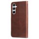 thumbnail image 5 of Funda tipo cartera para Samsung Galaxy A56 5G con bolsillo con cremallera y ranuras para tarjetas – Función de soporte Marrón, 5 of 6
