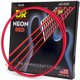 thumbnail image 1 of Cuerdas para bajo DR Strings Hi-Def Neon Red Bass Lite (NRB40), 1 of 8