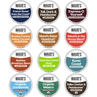 Paquete Variado De Cápsulas De Café Maud'S Family Pack 136 Quilates, 100% Arábica