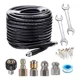 thumbnail image 1 of Manguera 20mt Destape Desague Multimarca Toma 14 Accesorios, 1 of 2