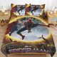 thumbnail image 2 of Spider-Man 3 Piece Sets Full/Queen Size - Reversible Microfiber Quilts with 2 Shams Soft Lightweight Bedspread Coverlet Comforter for All Season Bed Sheets, 2 of 5